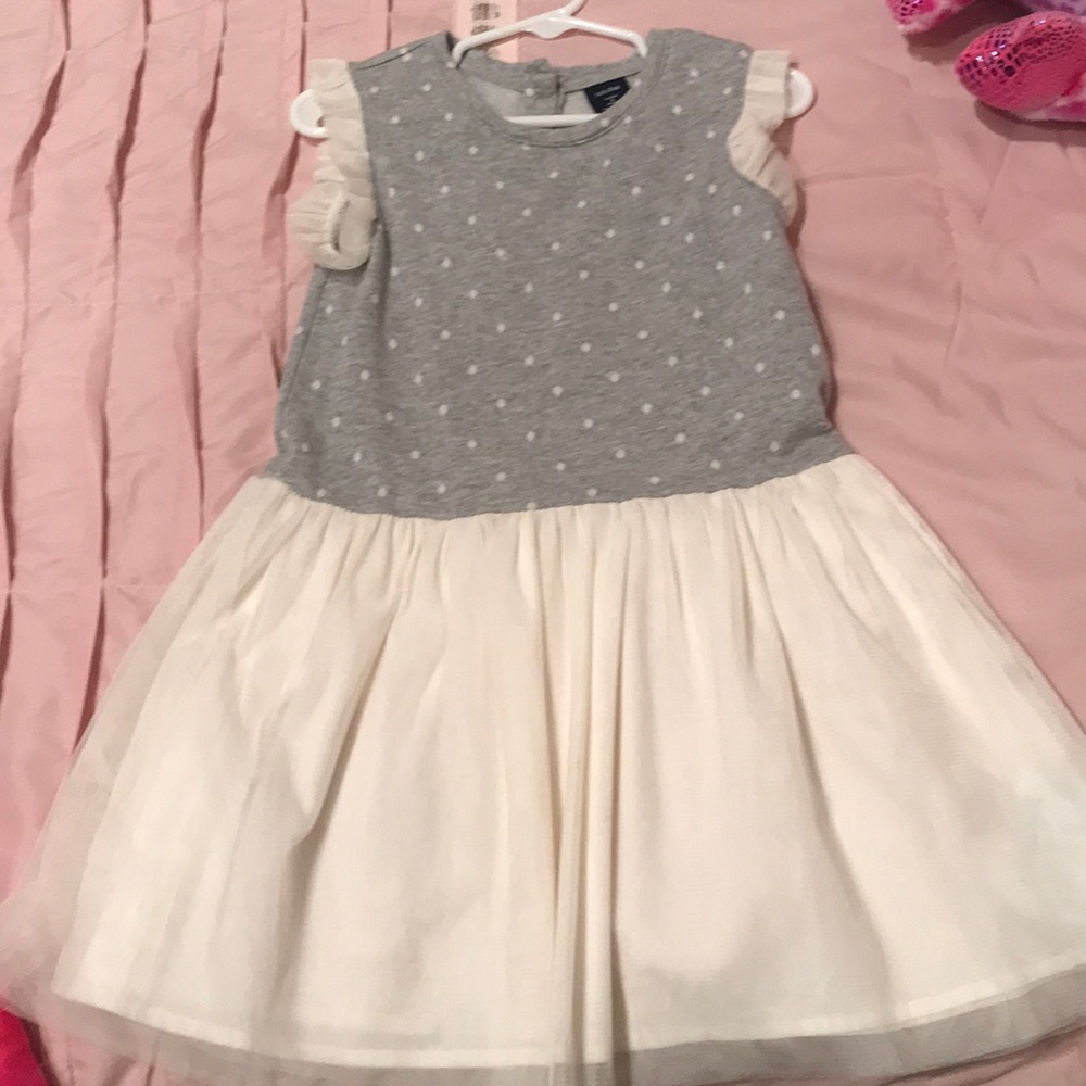 Girls dress. Soft sweater knit on top.
